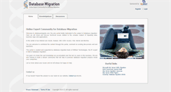 Desktop Screenshot of databasemigrate.com